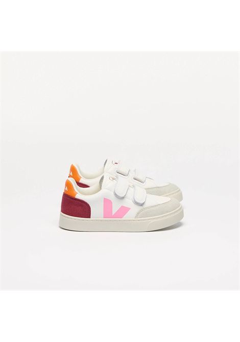 Sneakers con logo VEJA | XV0520979CWHITE MULTICOLOR MARSALA